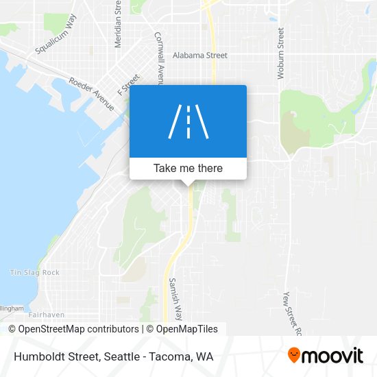 Humboldt Street map