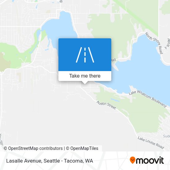 Mapa de Lasalle Avenue