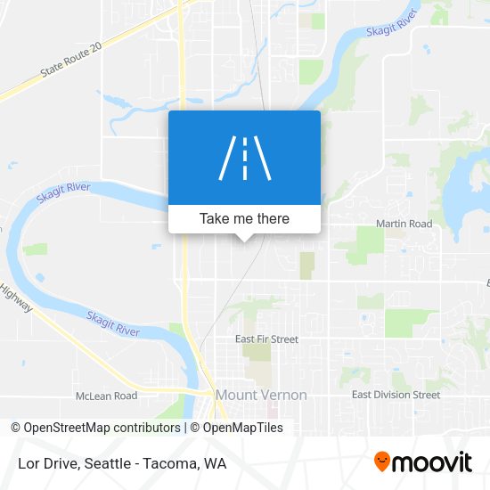 Lor Drive map