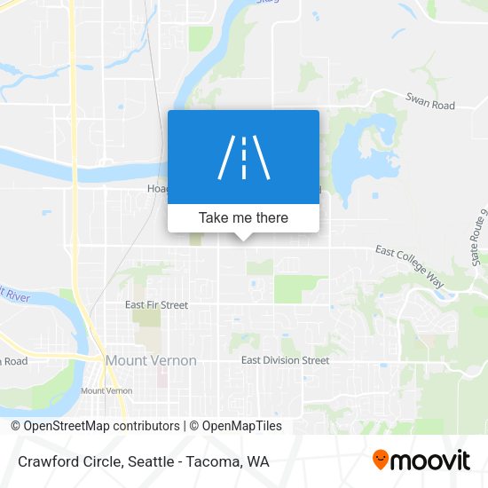 Crawford Circle map