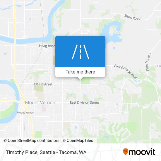 Mapa de Timothy Place