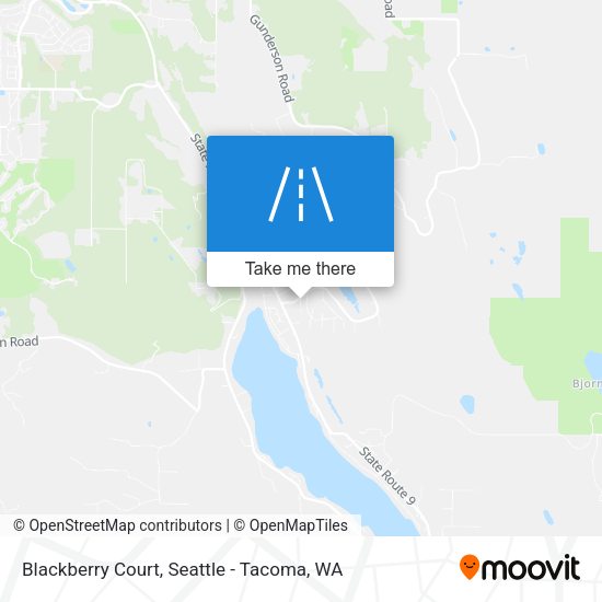 Blackberry Court map