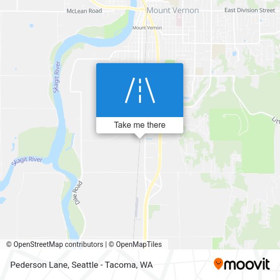 Mapa de Pederson Lane