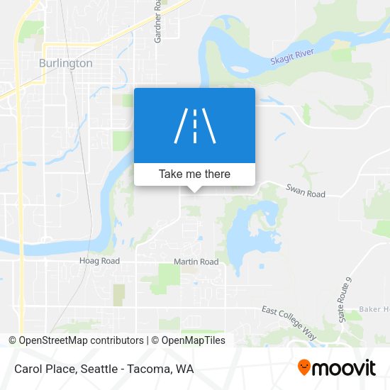 Carol Place map