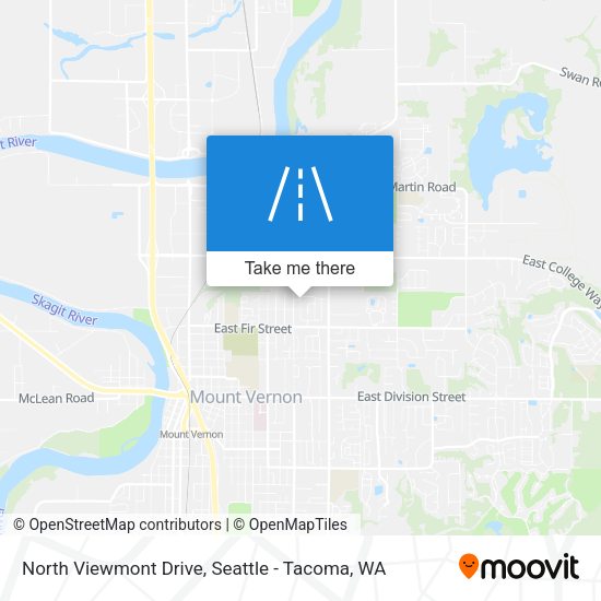 North Viewmont Drive map