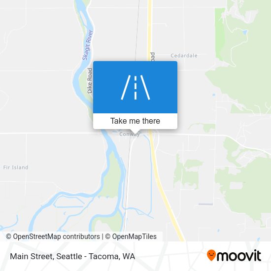 Main Street map