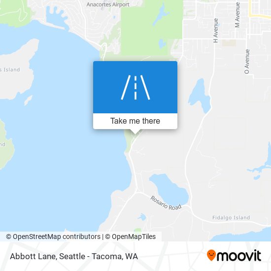 Mapa de Abbott Lane