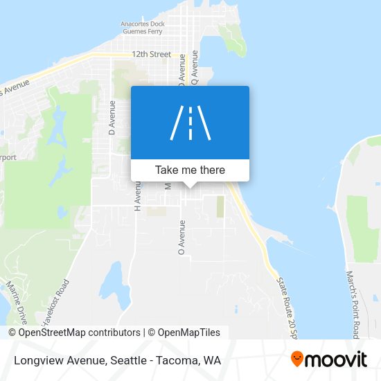Longview Avenue map