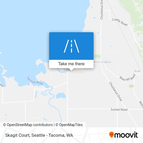 Mapa de Skagit Court