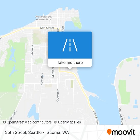 35th Street map