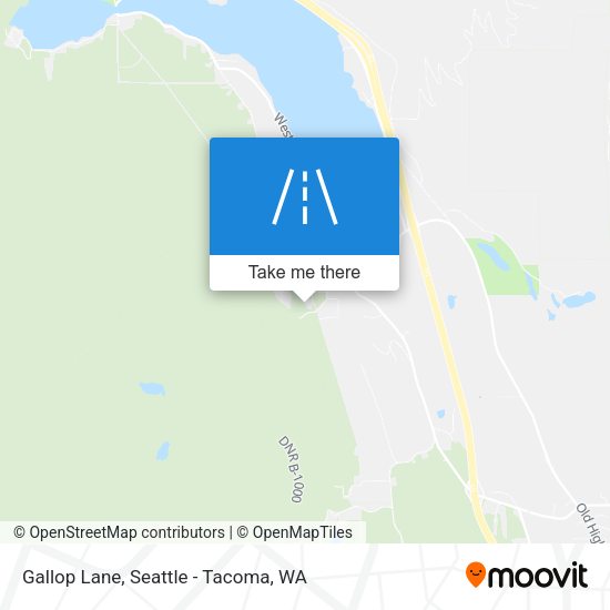 Gallop Lane map
