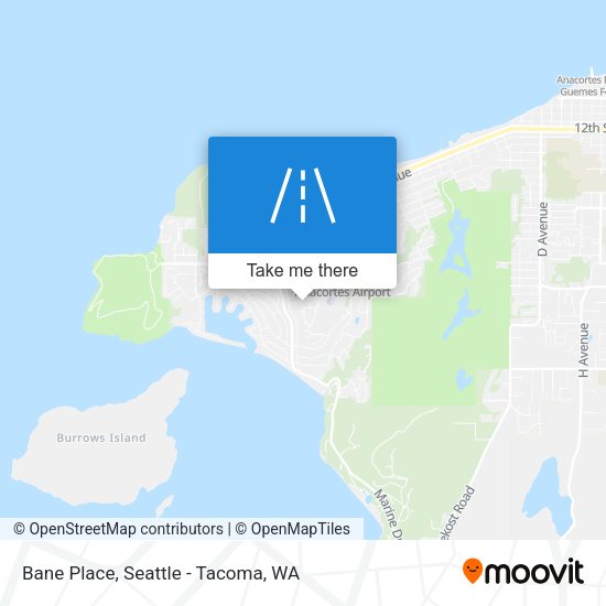 Bane Place map