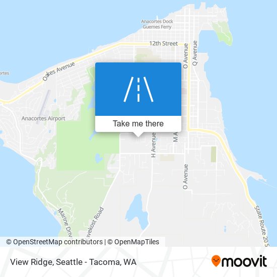 View Ridge map