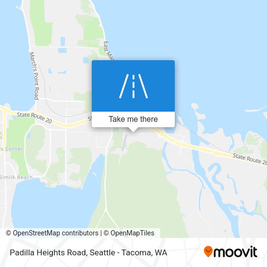 Mapa de Padilla Heights Road