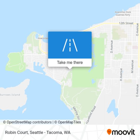 Mapa de Robin Court