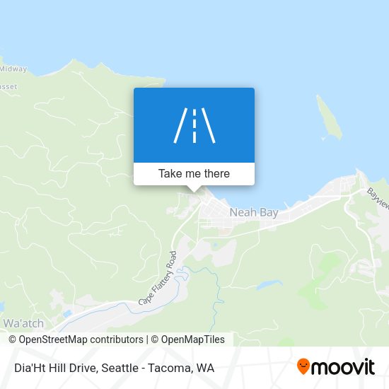 Mapa de Dia'Ht Hill Drive