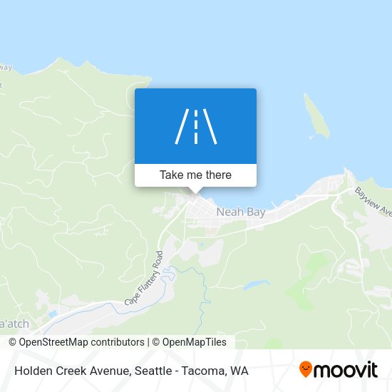 Holden Creek Avenue map