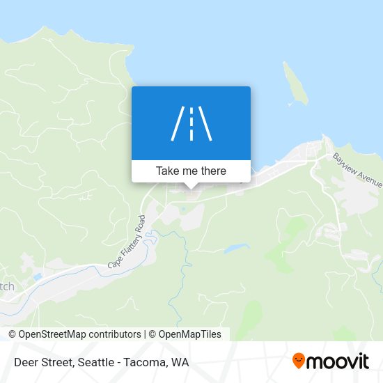 Mapa de Deer Street