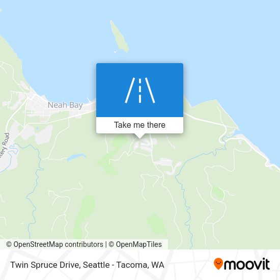 Twin Spruce Drive map