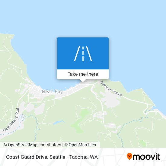Mapa de Coast Guard Drive