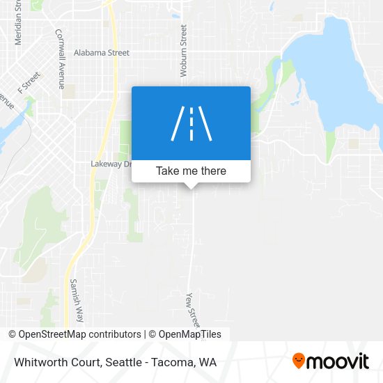 Whitworth Court map