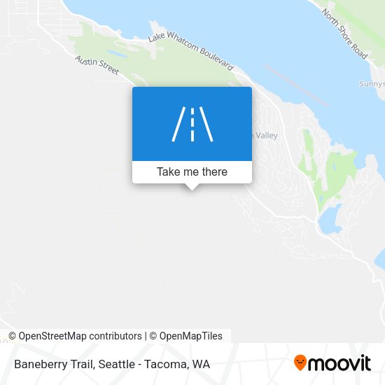 Baneberry Trail map
