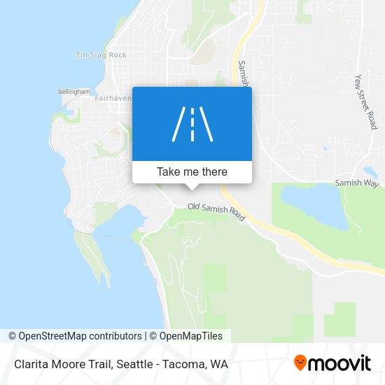 Mapa de Clarita Moore Trail