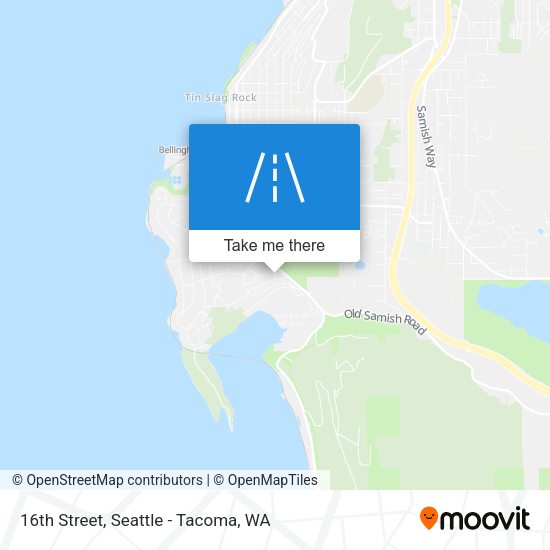 Mapa de 16th Street