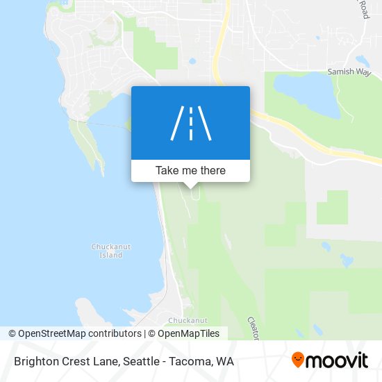 Mapa de Brighton Crest Lane
