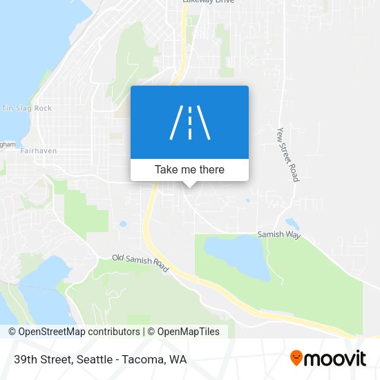 39th Street map