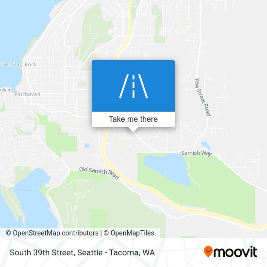 Mapa de South 39th Street
