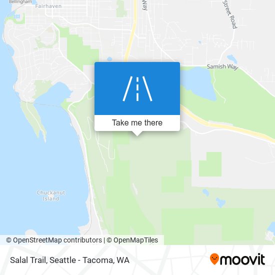 Salal Trail map