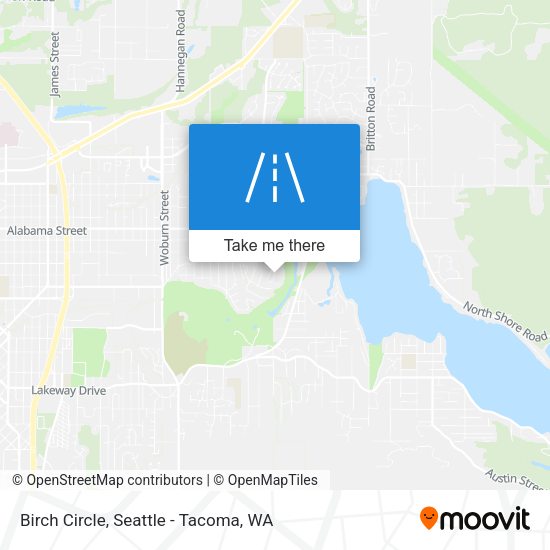 Birch Circle map