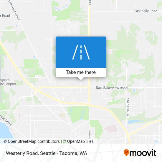 Westerly Road map
