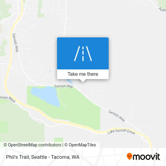 Phil's Trail map