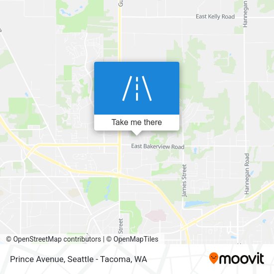 Mapa de Prince Avenue