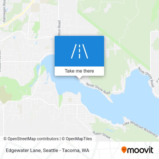 Edgewater Lane map