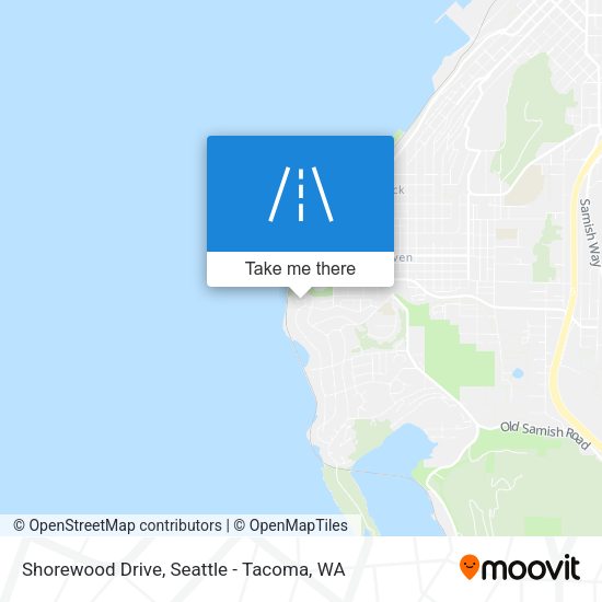 Shorewood Drive map