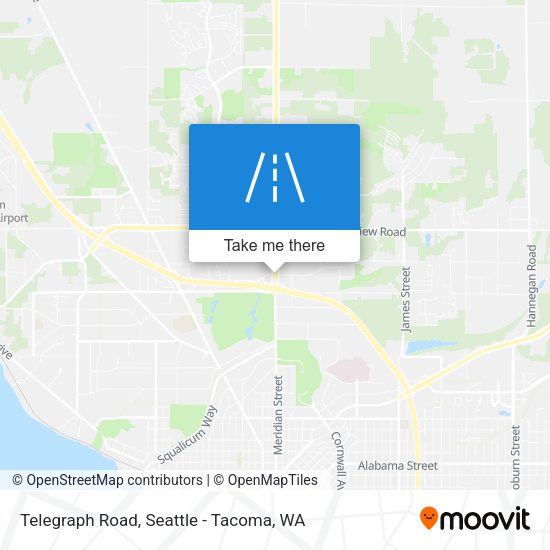 Mapa de Telegraph Road