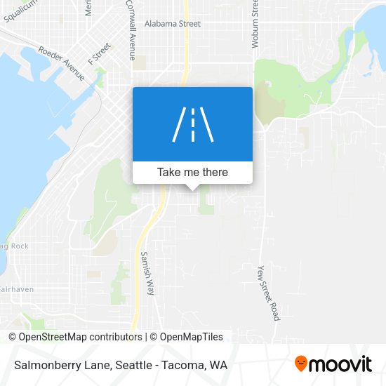 Salmonberry Lane map