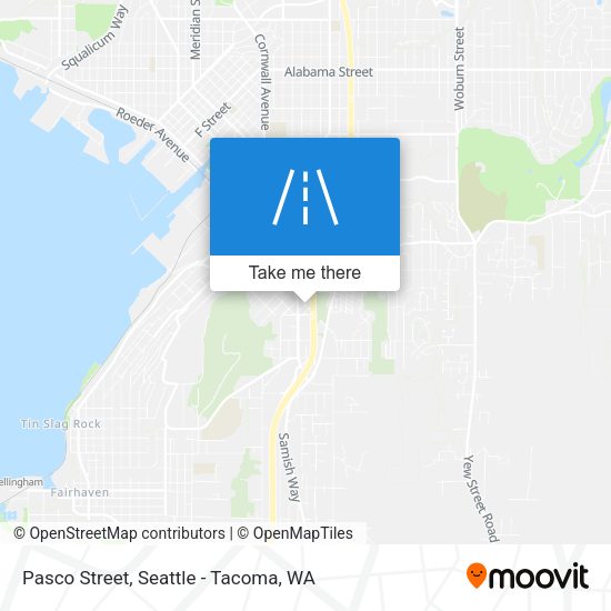 Mapa de Pasco Street