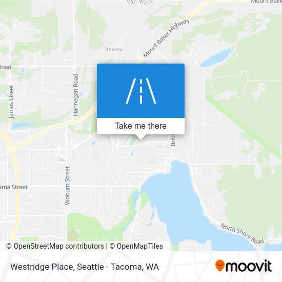 Mapa de Westridge Place