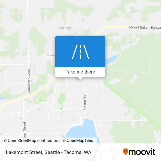 Lakemont Street map