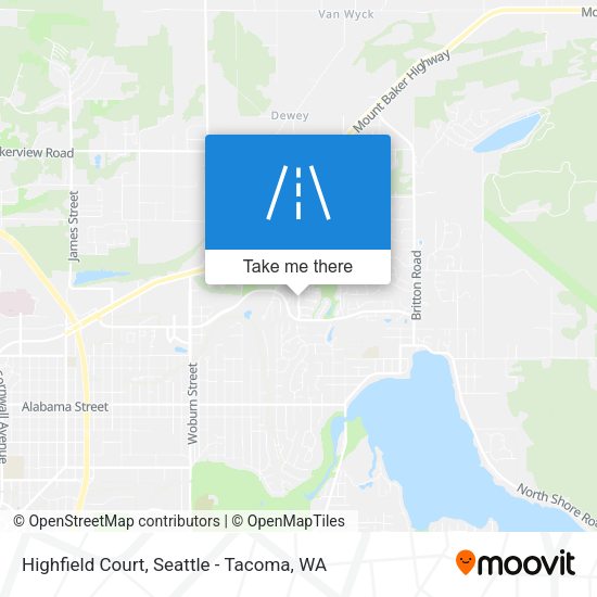 Highfield Court map