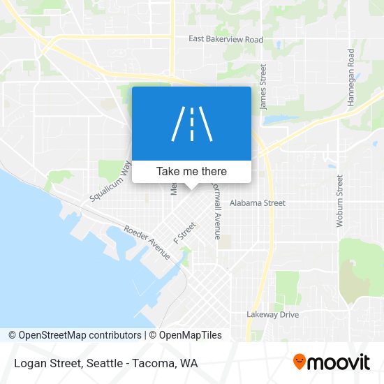 Logan Street map