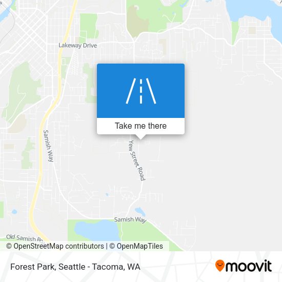 Forest Park map