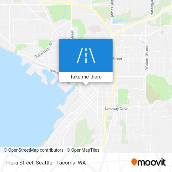 Mapa de Flora Street