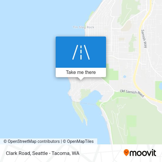 Mapa de Clark Road
