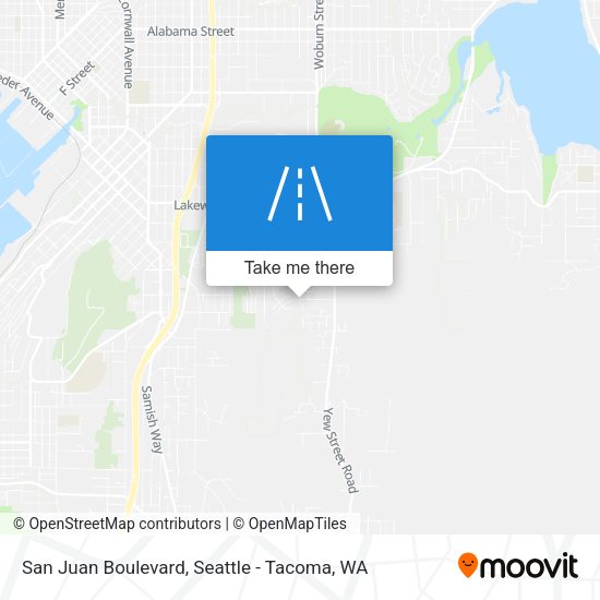 Mapa de San Juan Boulevard