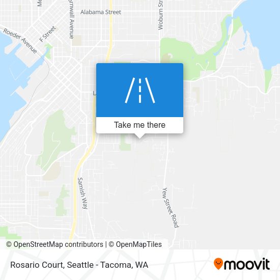 Mapa de Rosario Court